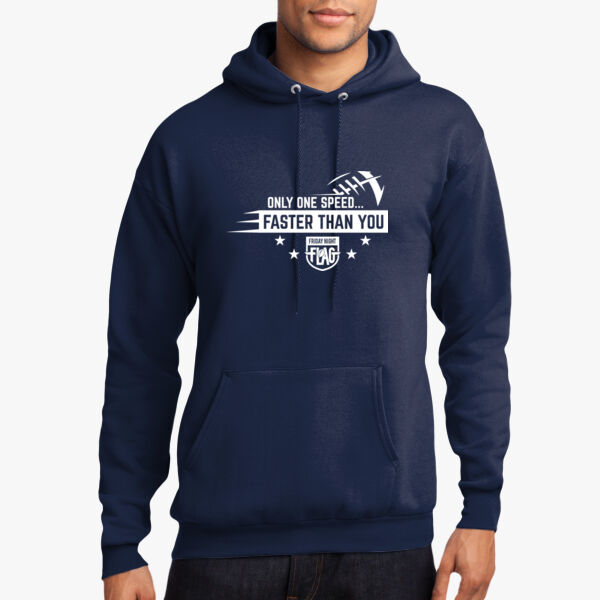Friday Night Flag - Core Fleece Pullover Hooded Sweatshirt Thumbnail
