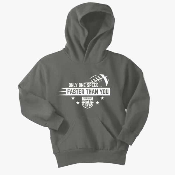 Friday Night Flag - Youth Core Fleece Pullover Hooded Sweatshirt Thumbnail