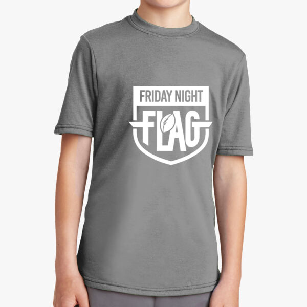 Friday Night Flag - Youth Performance Blend Tee Thumbnail